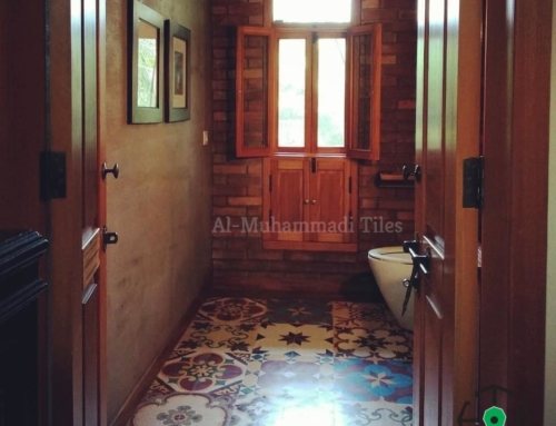 Pattern Tiles – Powder Room